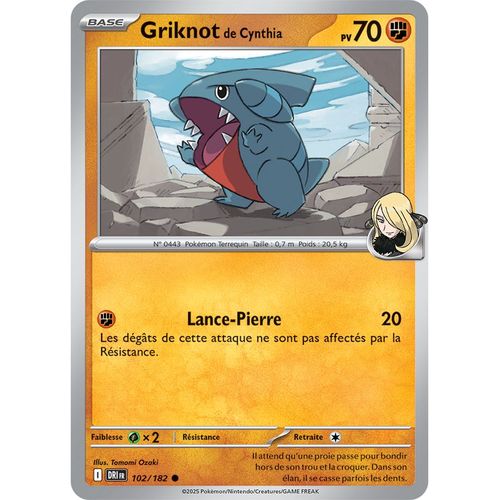 Griknot De Cynthia - 102/182 - Rivalites Destinees