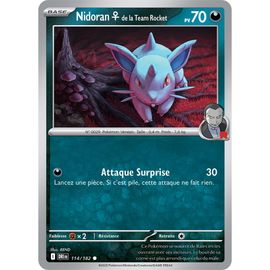 Nidoran Femelle De La Team Rocket - 114/182 - Rivalites Destinees