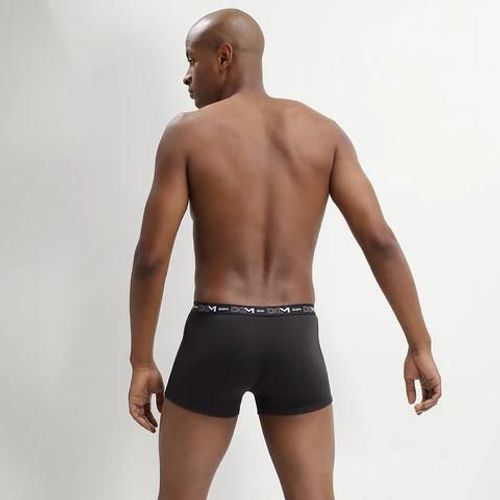 Dim Lot De 3 Boxers Noir Homme En Coton Stretch