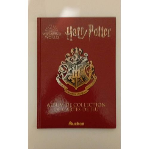 Album De Collection De Cartes De Jeux Auchan - Wizarding World Harry Potter Wb 5054903852087 B130
