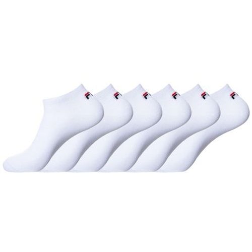 Lot De 6 Paires De Chaussettes Fila Pour Homme : Quarter Noires / 39-42