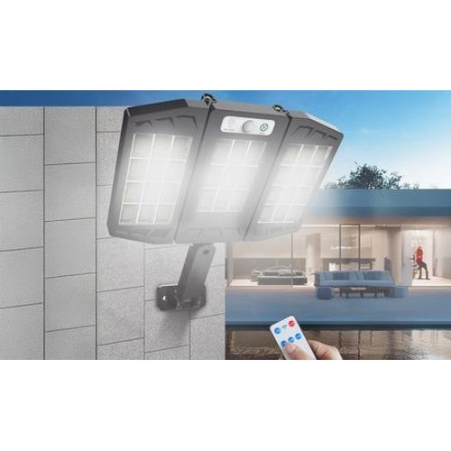 Mini Lampadaire Solaire 3 Panneaux Intégrés 216 Leds : 2