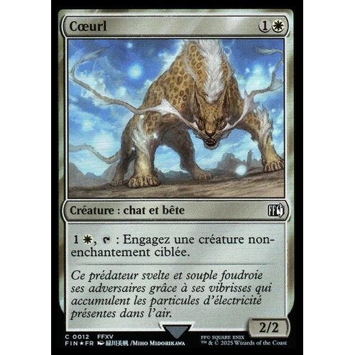 Coeurl - Foil - Magic - Final Fantasy Vf - C - 12