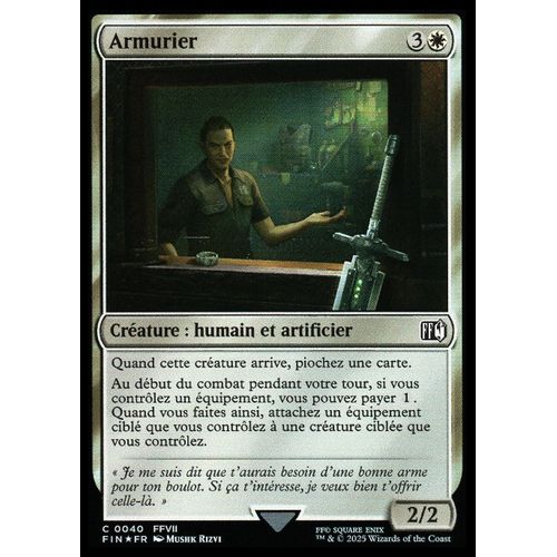 Armurier - Foil - Magic - Final Fantasy Vf - C - 40