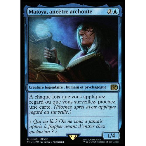 Matoya Ancêtre Archonte - Foil - Magic - Final Fantasy Vf - R - 62