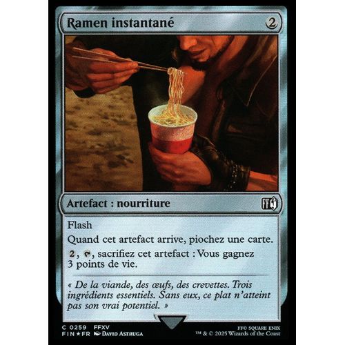 Ramen Instantané - Foil - Magic - Final Fantasy Vf - C - 259