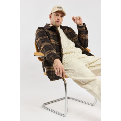 Veste Pêcheur À Carreaux - Laine