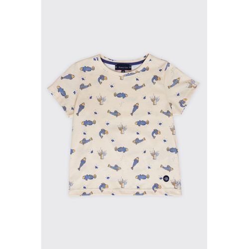 T-Shirt Imprimé Vie Marine Kids - Coton