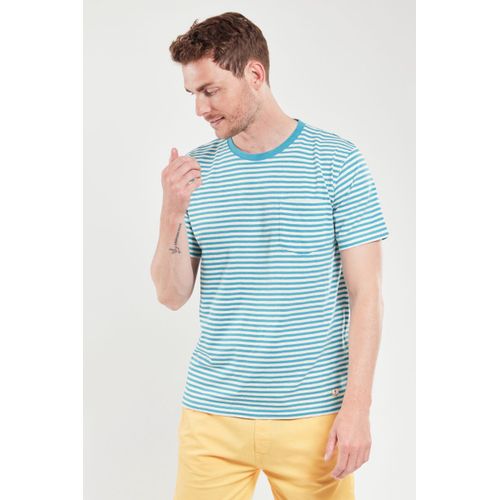 T-Shirt Rayé - Coton Et Lin
