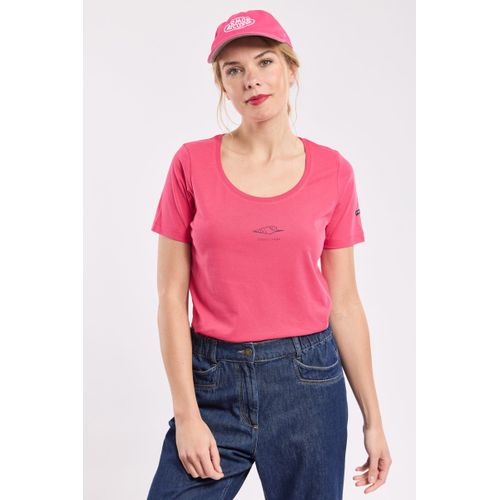 T-Shirt Uni Coquillage - Coton