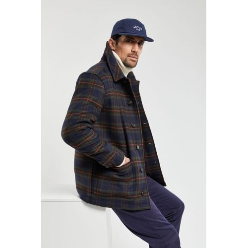 Veste Pêcheur À Carreaux Héritage - Drap De Laine