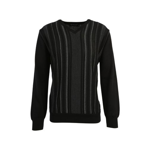 Pull Maille Jacquard Bérac - Laine Mérinos Et Acrylique