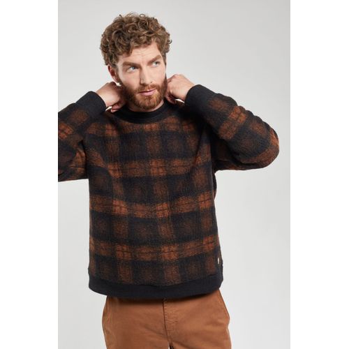 Sweat À Carreaux - Laine Bouillie