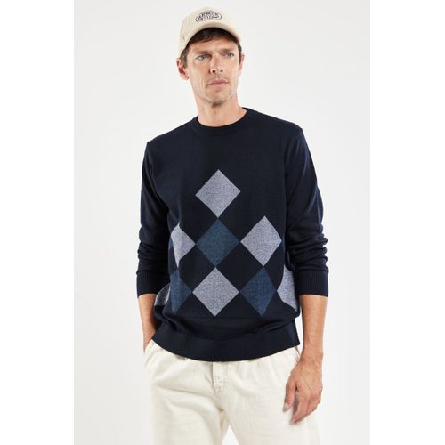 Pull Jacquard - Laine Et Acrylique