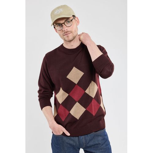 Pull Jacquard - Laine Et Acrylique
