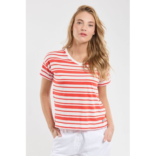 T-Shirt Rayé - Coton Léger