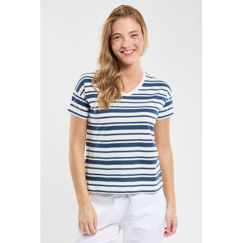 T-Shirt Rayé - Coton Léger