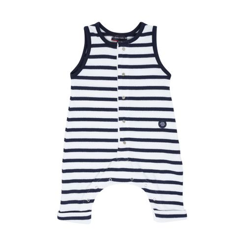 Combinaison Rayée Baby - Coton Rustique