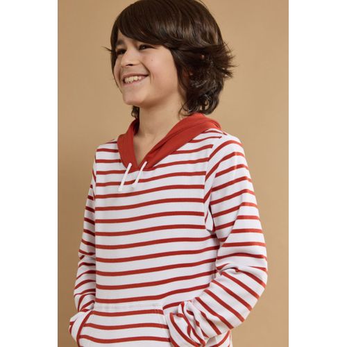Sweat Marinière Kids - Coton Épais