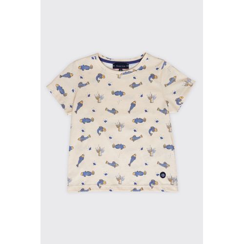 T-Shirt Imprimé Vie Marine Kids - Coton