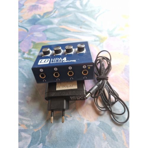 Vends ampli casque compact (4 sorties) LD SYSTEMS HPA4 Headphone Amplifier