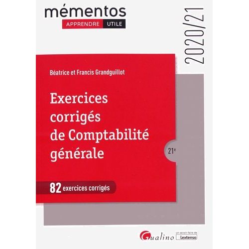 Exercices Corrigés De Comptabilité Générale