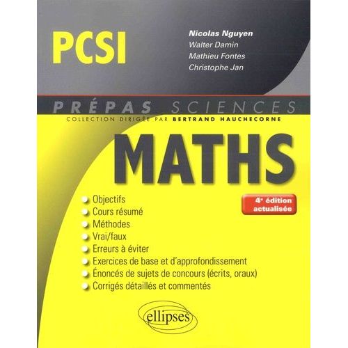 Mathématiques Pcsi