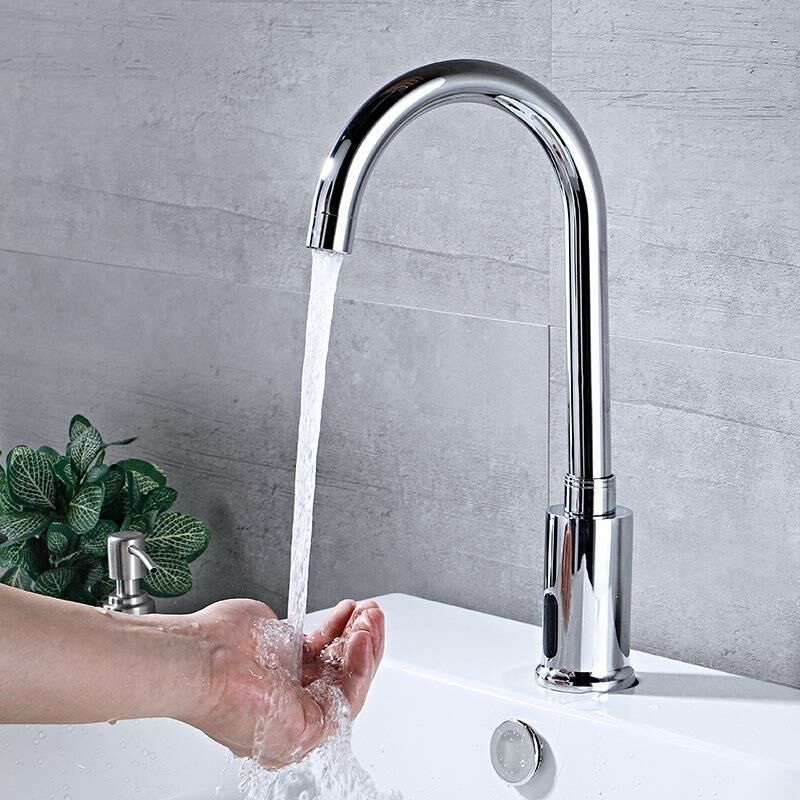 Robinet  induction lavabo infrarouge automatique sans conta... - 2