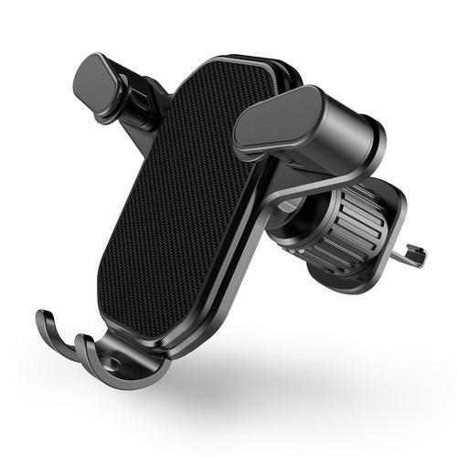 Support Telephone Voiture, [Pince Brevet 2022 & Stabilité Améliorée] Port Téléphone Voiture Est Fermement Fixe À Grille Aeration, Support Rotation 360° Pour Iphone 14 13, Samsung, Xiaomi, Etc