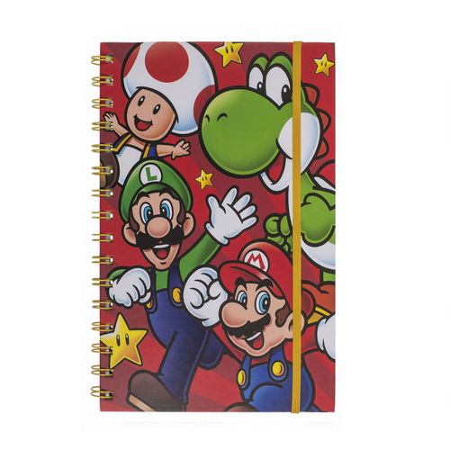 Cahier À Spirale Super Mario - Format A5