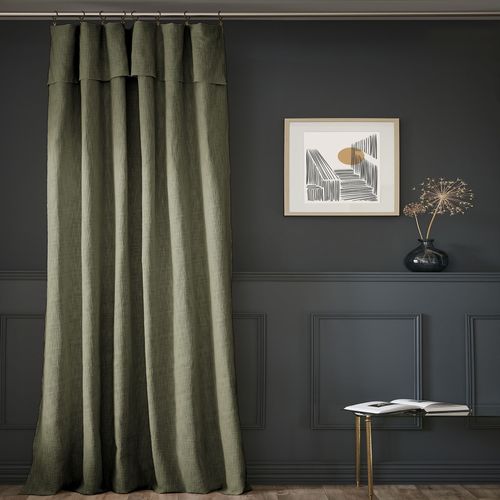 Rideau Ajustable 140x270 Cm Coton Thym