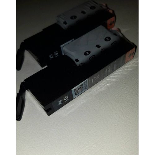 Canon CLI 551 BK. Pack de 2.