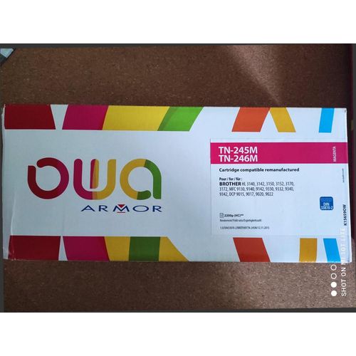 Cartouche de Toner compatible BROTHER - Magenta