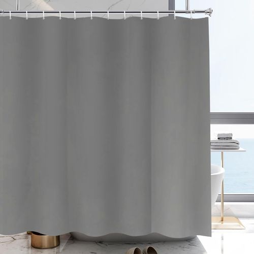 Rideau De Douche Pour Baignoire Gris Clair 200 X 220 Cm Largeur 200 Cm Hauteur 220 Cm[RAC62402853]