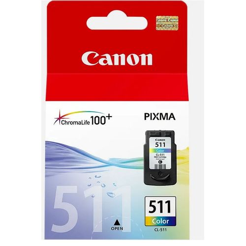 Canon CL-511 - cyan, magenta, jaune - cartouche d'encre originale