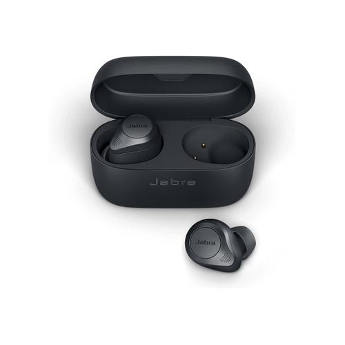 Jabra Elite 85t - Écouteurs sans fil avec micro - intra-auriculaire - Bluetooth - Suppresseur de bruit actif - isolation acoustique - gris