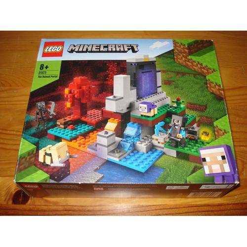 LEGO Minecraft Le portail en ruine (21172) - Interdiscount