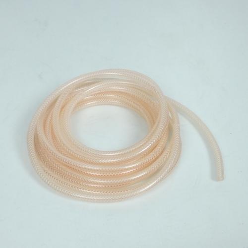 Durite D'essence Tressée Renforcée Transparente Emgo Ø5x10mm X 7.5m Pour Moto