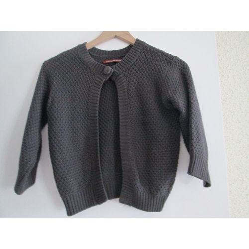Gilet Gris Comptoir Des Cotonniers Taille 6 Ans