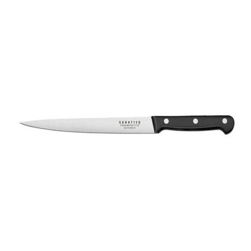 Sabatier Trompette - Universal - Couteau Filet De Sole Flexible 18cm  - Noir