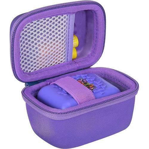 Caisse violette - Étui de transport rigide pour jouet coule Bitzee