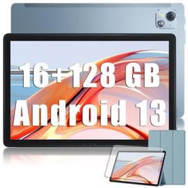 (Bleu) Tablette PC 10 1 Pouces Dual SIM Dual Standby Gaming