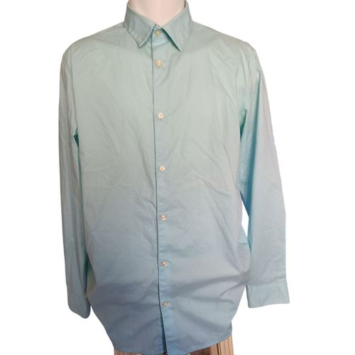 Calvin Klein Chemise Homme Turquoise Taille Xs
