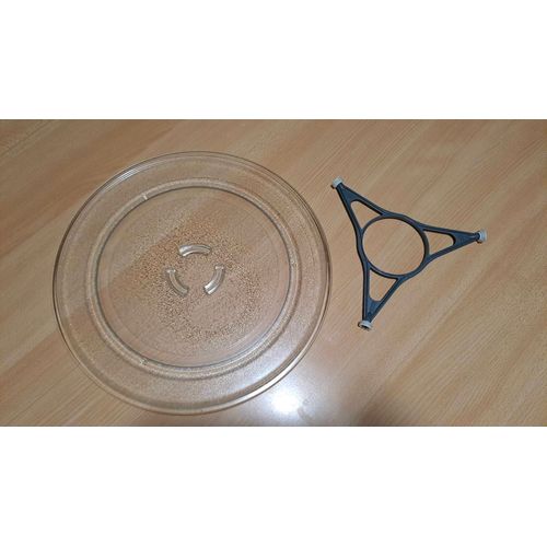 Plateau verre + bague rotative pour micro onde : Whilrpool Modèle JQ280NB