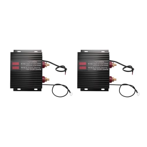 2x Relais Sensible A La Tension Universel 12v / 24v D'isolateur Intelligent A Double Batterie De 150 Une Pour Atv, Utv, Rv, Camion