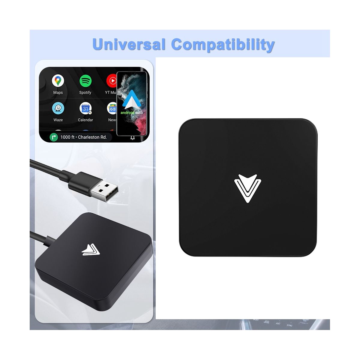 C?ble a Sans Fil Android Auto Carplay pour Car Ai Box SysteM... - 6