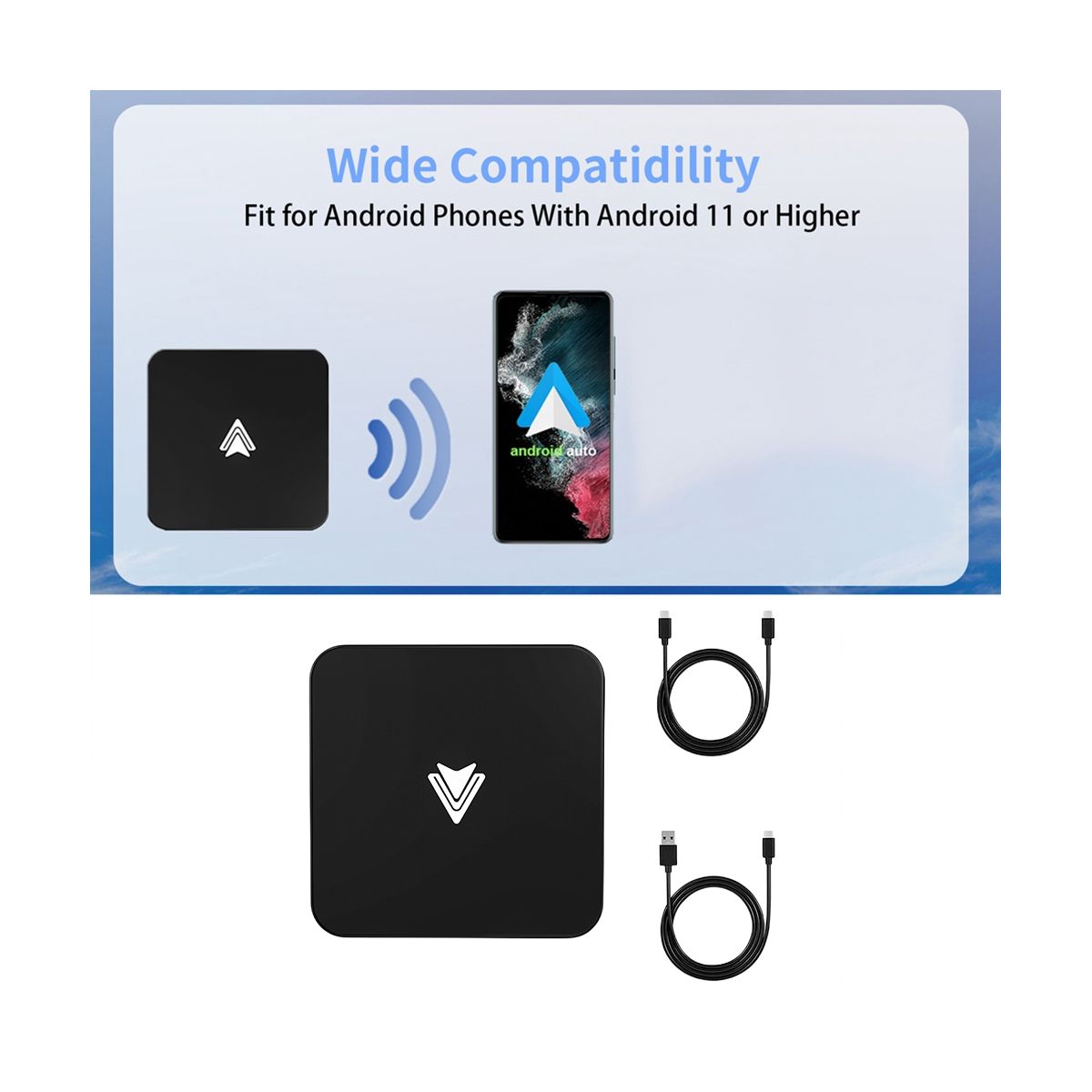 C?ble a Sans Fil Android Auto Carplay pour Car Ai Box SysteM... - 7