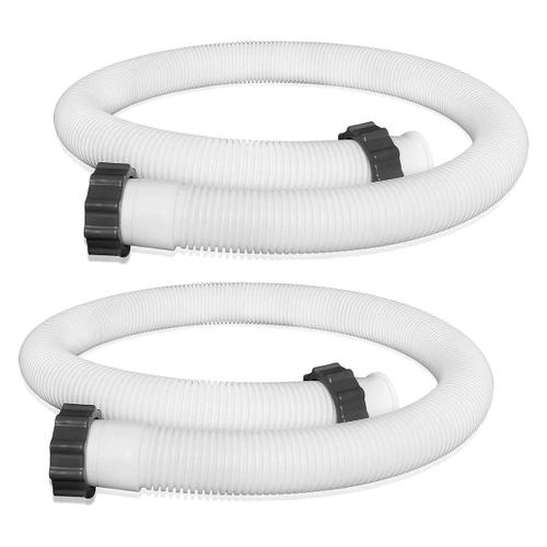 29060E Tuyaux de Piscine de 1,5 Pouce de DiameTre pour Pompes de Filtration Cole Man, Filtres a Sable et SysteMes D' SaleE, Lot de 2