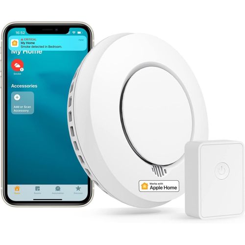 Détecteur de fumée connecté Meross Smart Smoke Alarm GS559AH HomeKit Starter Kit