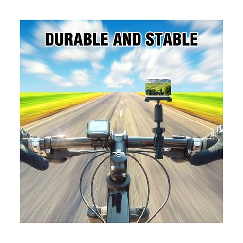 Bike Bike Sports Camera Clamp Mount Holder Clip Support Rotatif A 360 Degres Pour Go3 Action Camera
